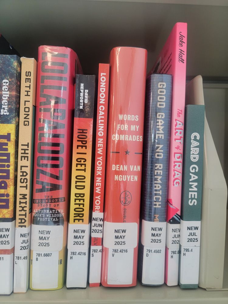 Tow of books including words for my comrades by Dean van Nguyen