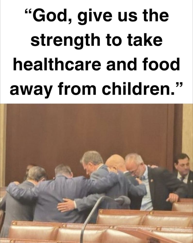 MAGA praying in Congress. 