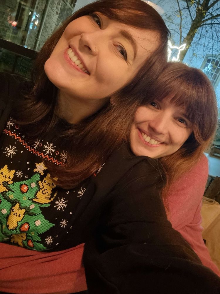 Two women who look like they have a podcast about dreams together (they do)