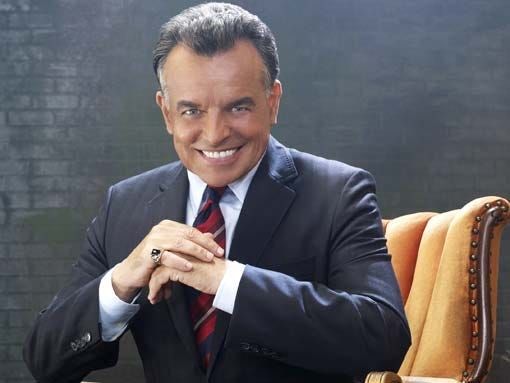 Photo of actor Ray Wise with a creepy smile showing an extraordinary amount of teeth.