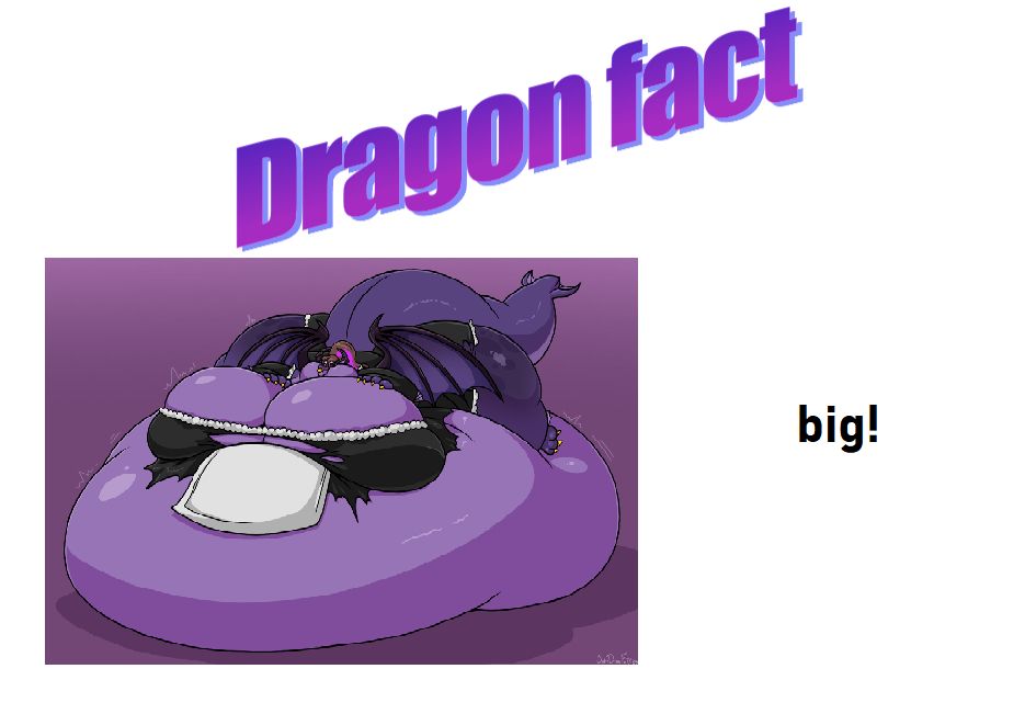 Dragon fact: big!