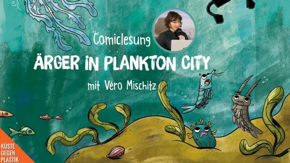 Comiclesung "Ärger in Plankton City" mit Véro Mischitz