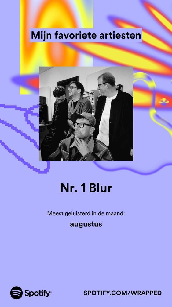Blur was my favourite artist this year