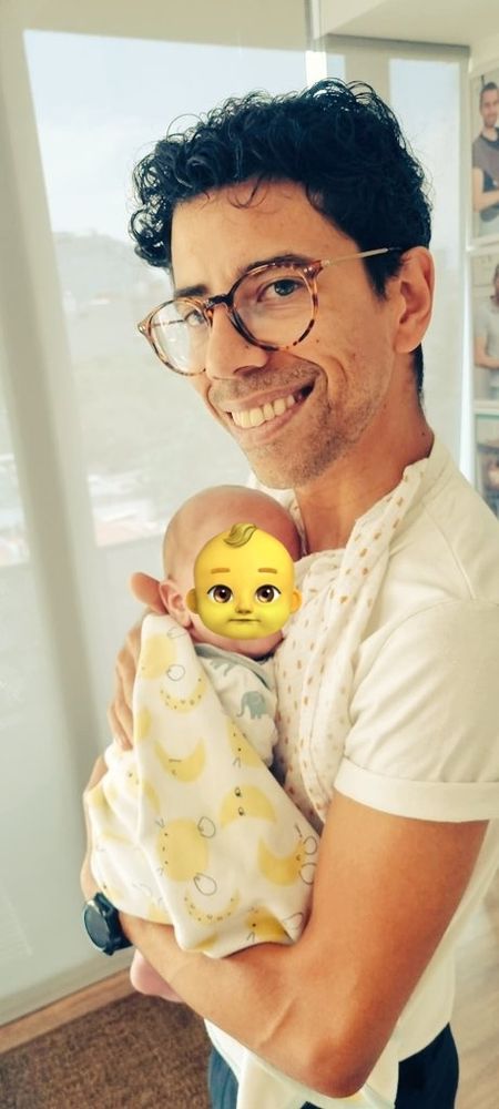 La prunelle de ma vie, mon fils ! 