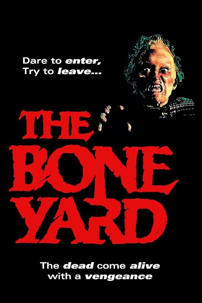 Movie poster for The Bone Yard (1991)