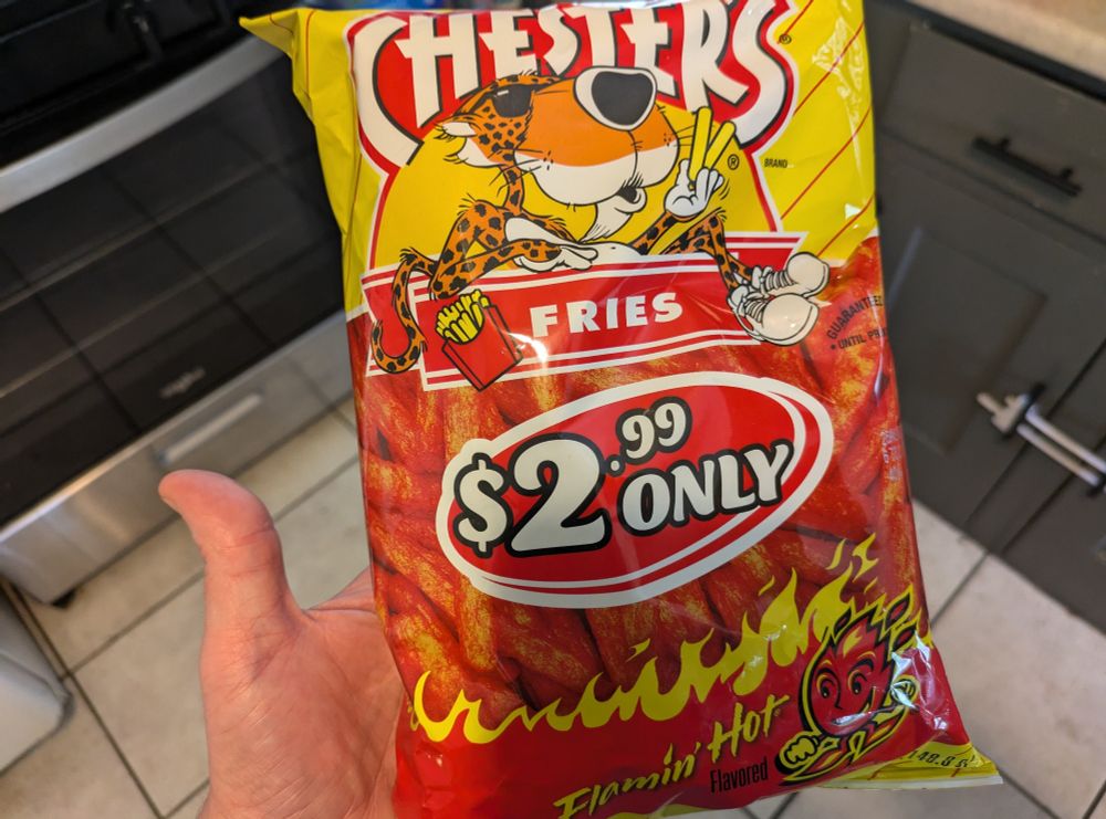 Chester's Flamin' Hot fries