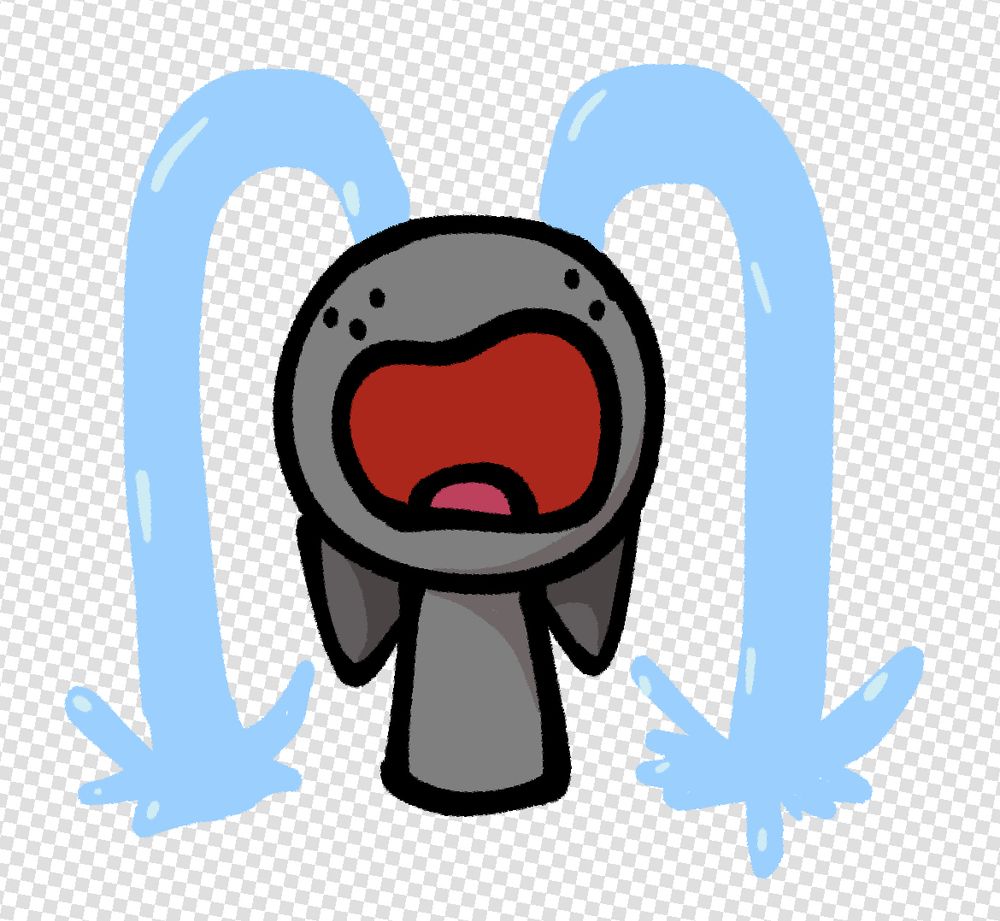 Waaa waaa cry baby gray 