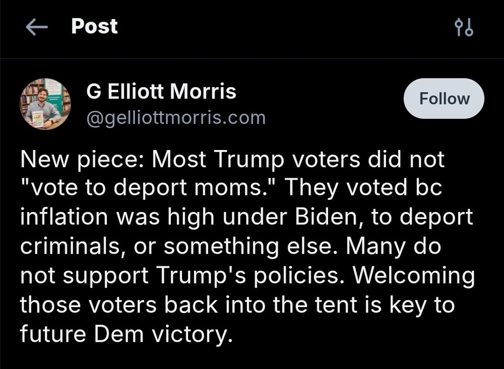 gelliottmorris.com: New piece: Most Trump voters did not 