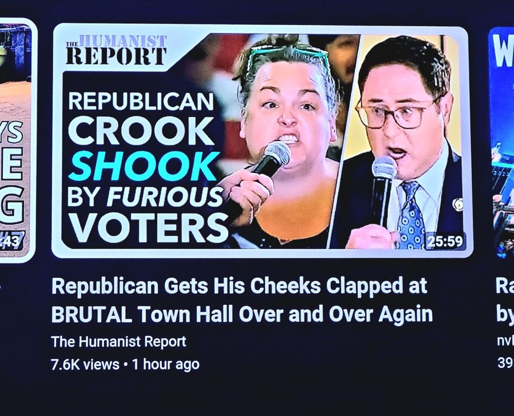 Republican Gets His Cheeks Clapped at BRUTAL Town Hall Over and Over Again
by The Humanist Report