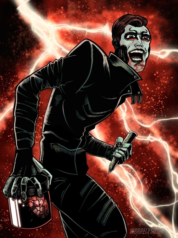 Danhausen drawn in the style of The Batman Who Laughs, a villain people write off as "terrible" even though that's the point. He's from a universe of bad ideas and is trying to destroy good ideas. He's meant to be try hard extreme 90s comic villain.)