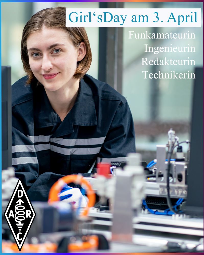 Ein Frau vor technischem Gerät.