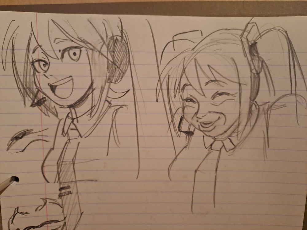 Miku doing the face
