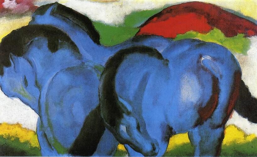 The Little Blue Horses