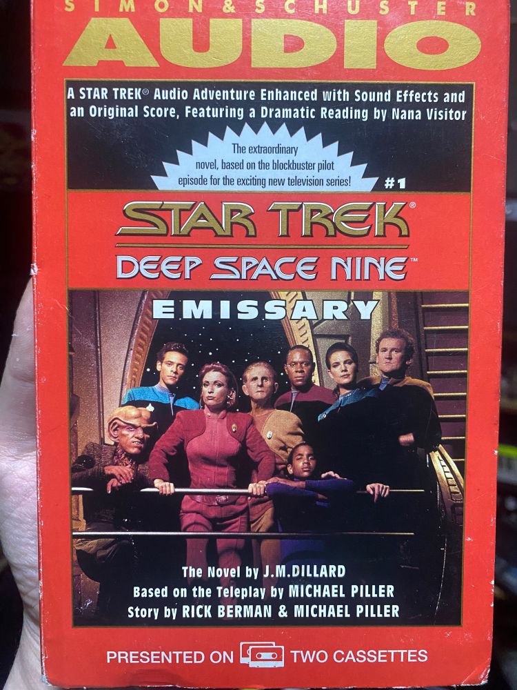 Star Trek Deep Space Nine audiobook of Emissary, narrated by Nana Visitor