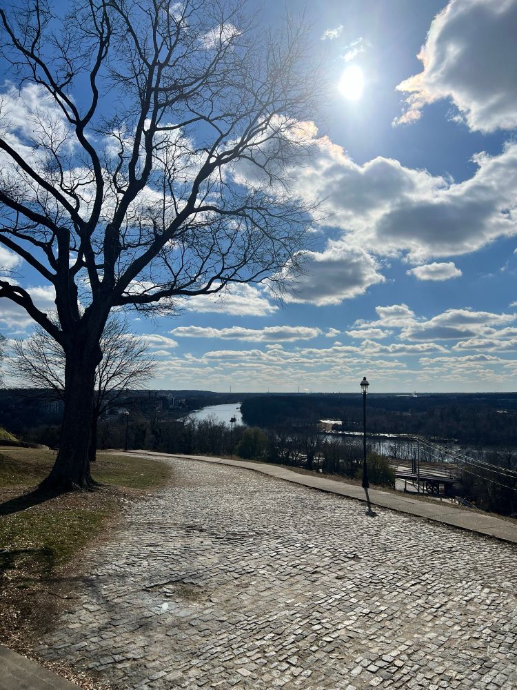 View from Libby Hill in Richmond VA. 