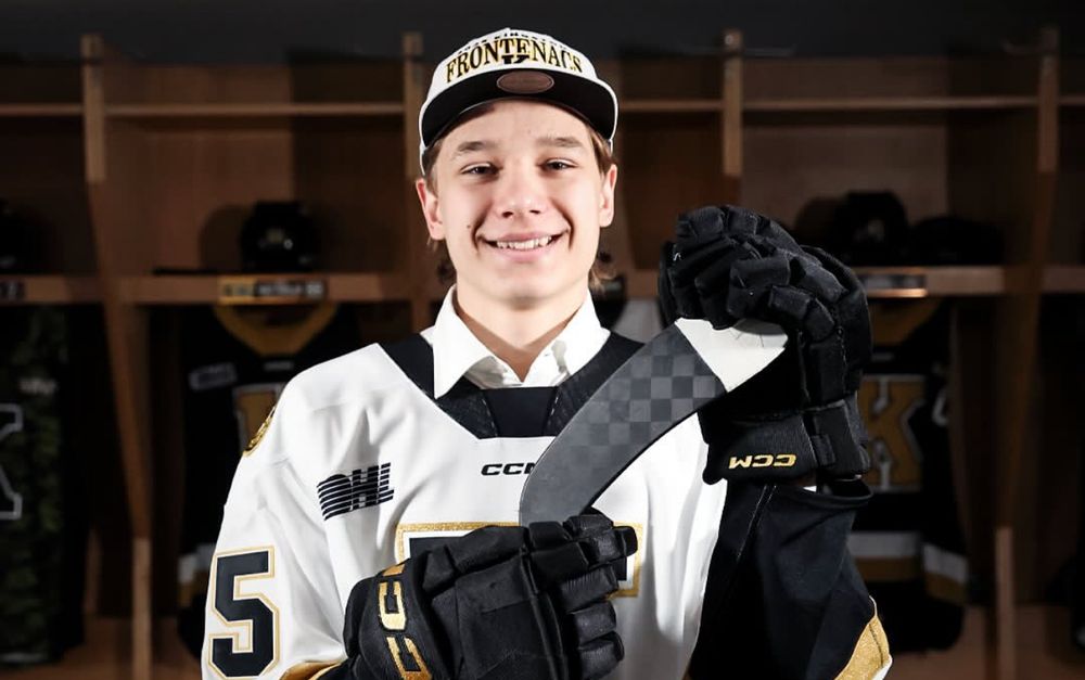 Former Toronto Maple Leaf Nikolai Kulemin's son, Aleks, signed his first OHL contract, taking the first step in his junior career.