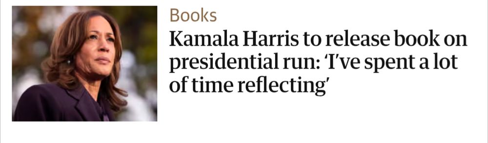 Kamala Harris to release book on presidential run: ‘I’ve spent a lot of time reflecting