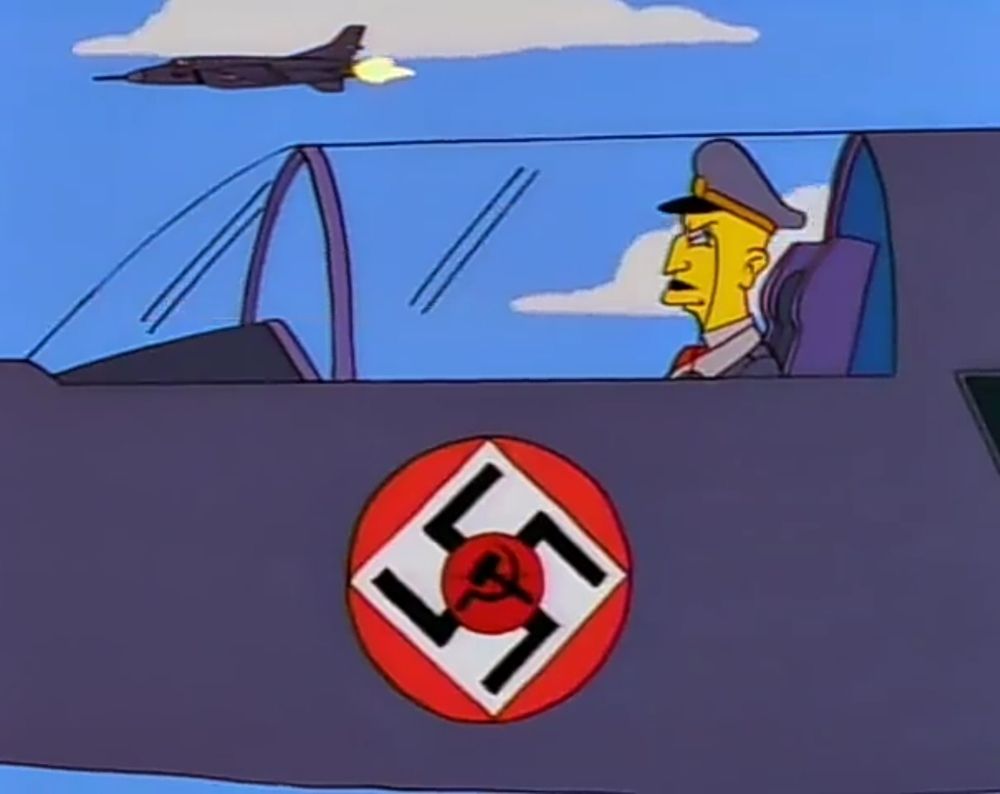 Comunistas nazis de los Simpsons 