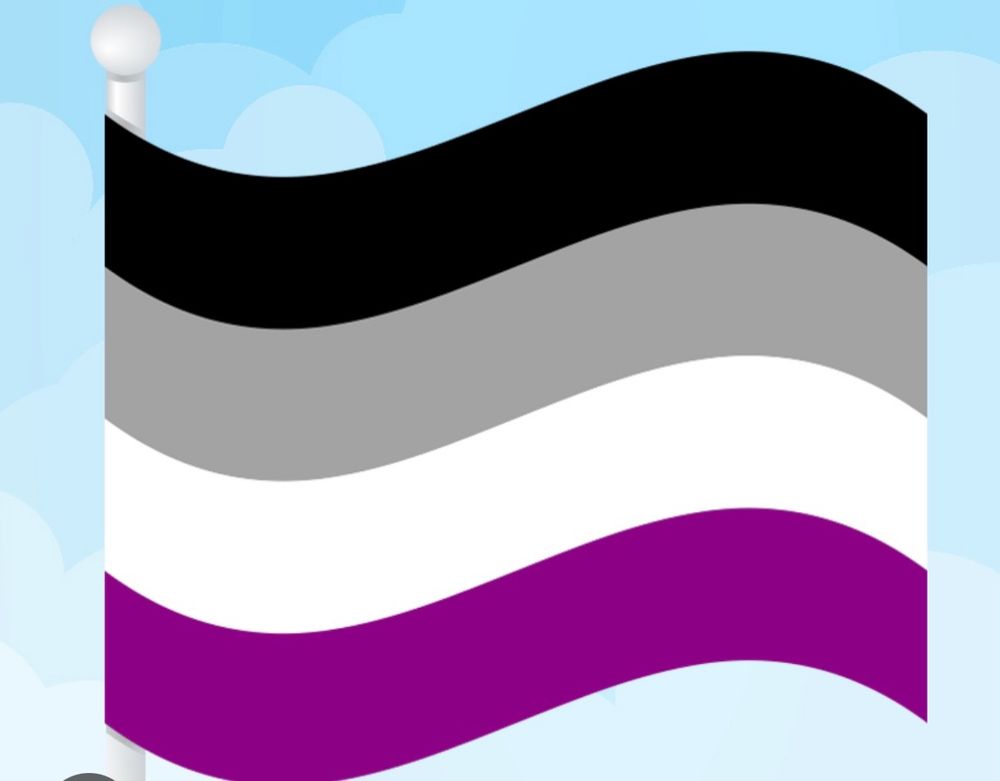 The asexual pride flag