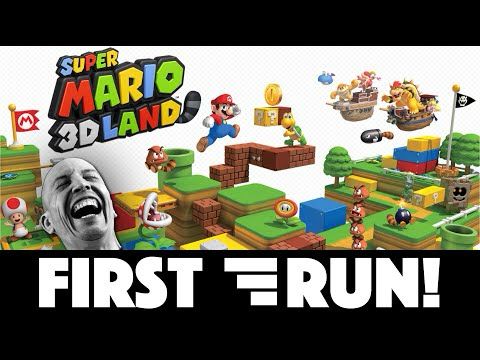 First Run Super Mario 3D Land 3DS 2011.