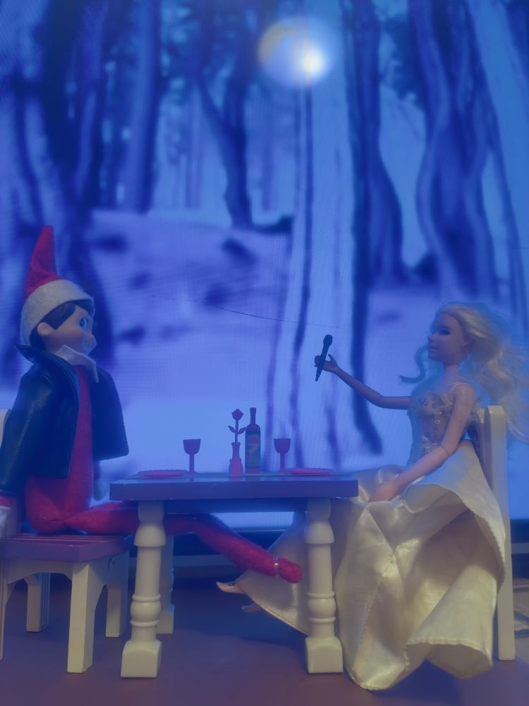 Elf on the shelf in the evermore era 
