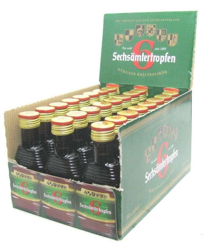 24 x 2cl Fläschchen Sechsämtertropfen