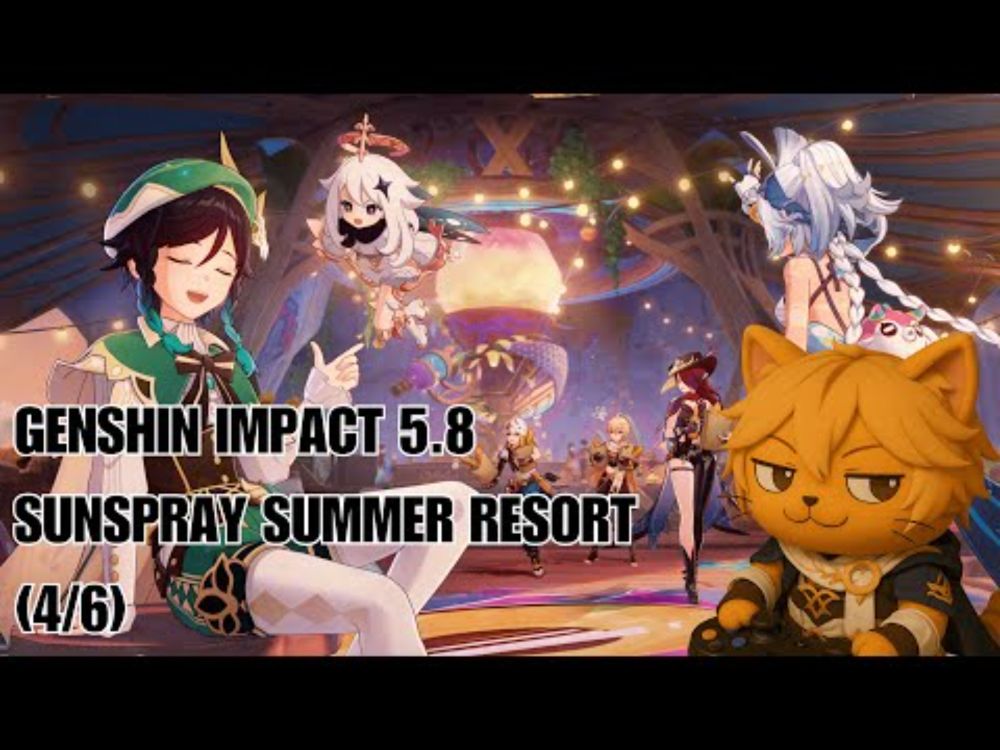 Genshin Impact 5.8 - Sunspray Summer Resort (4/6)