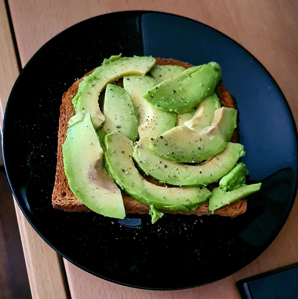 Homemade avocado toast
