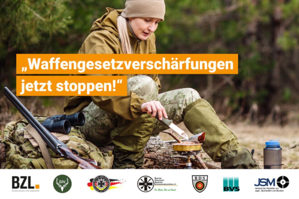 Waffengesetzverschärfungen zu Lasten rechtstreuer Bürger jetzt stoppen! - Online-Petition