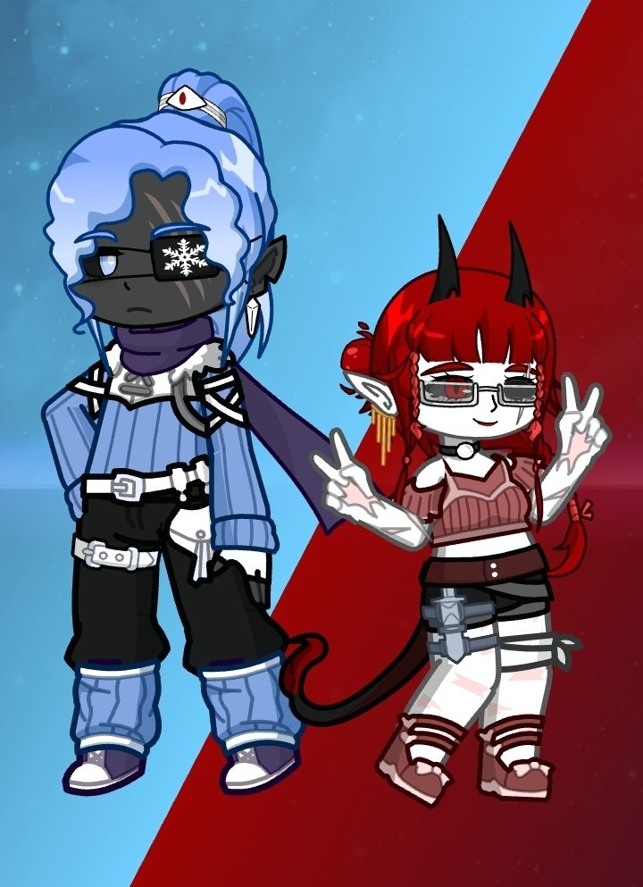 Lewis and Ember posing all cute like! 🤭