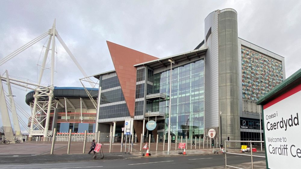 A picture of Cardiff's Principality Stadium