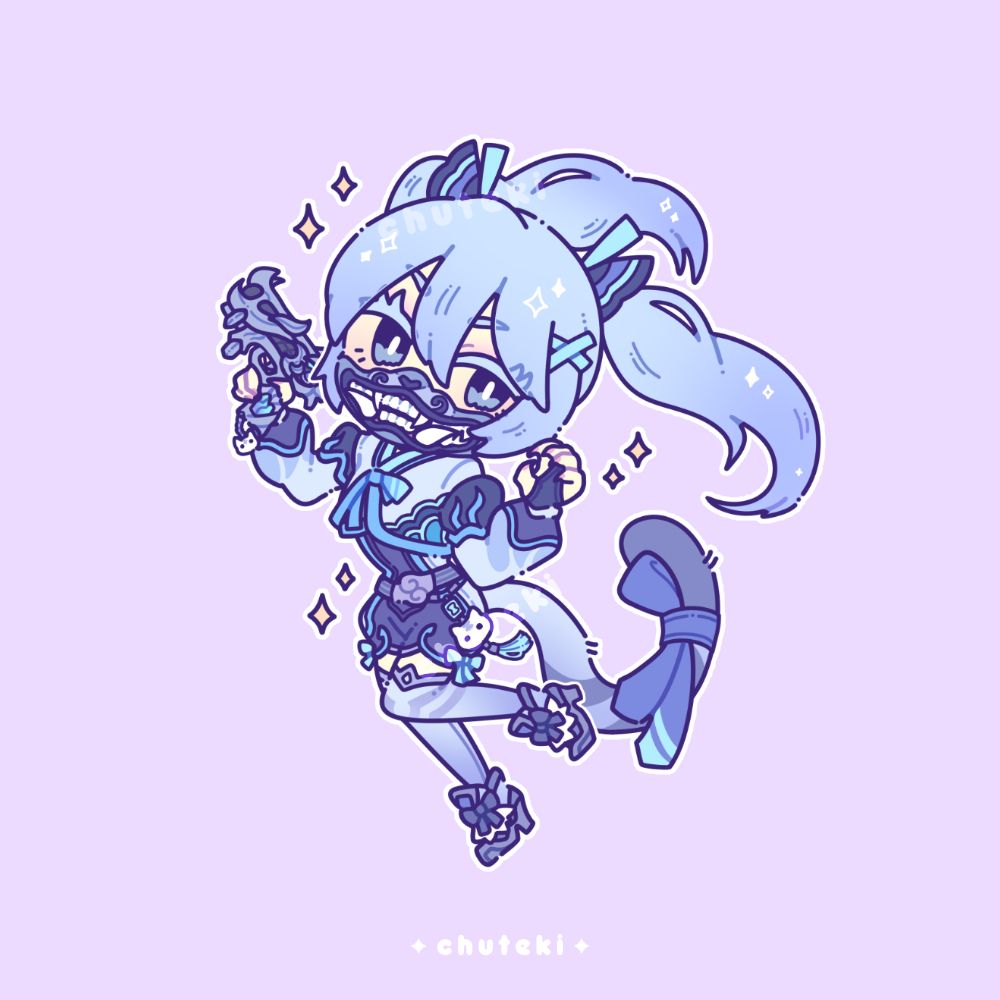 Chibi illustration of Horang D.Va