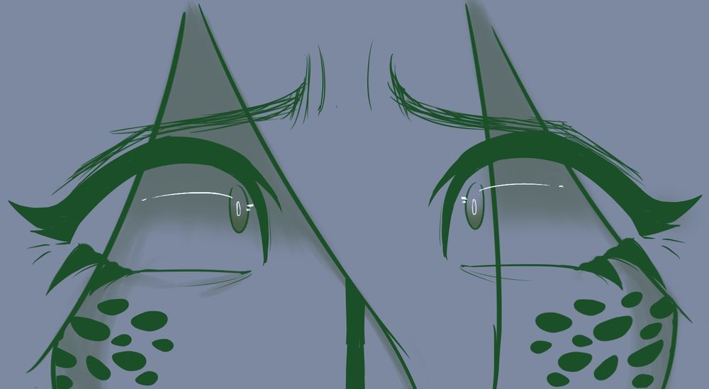 One frame of my upcoming animatic