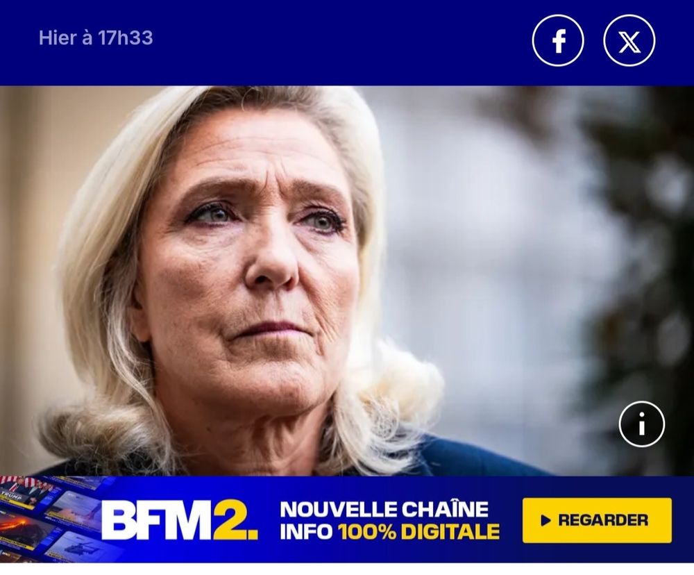 Pic of Marine Le Pen.