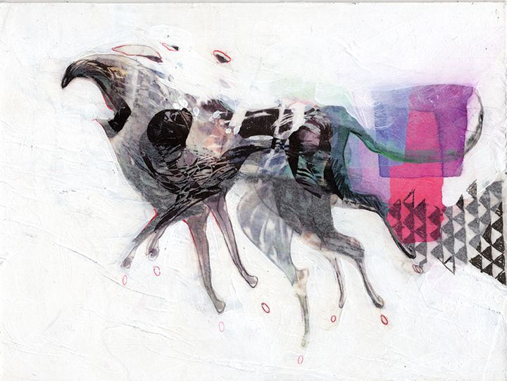 abstract animal or ghost