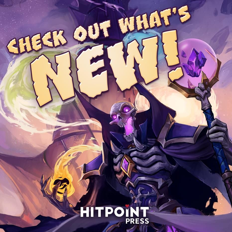 Check out what's NEW at Hit Point Press!