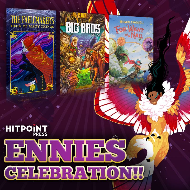Hit Point Press ENNIEs Celebration!