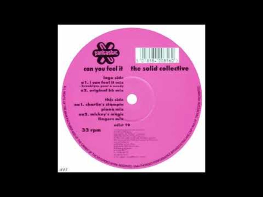 The Solid Collective – Can You Feel It (Charlie's Stompin Piano Mix)
