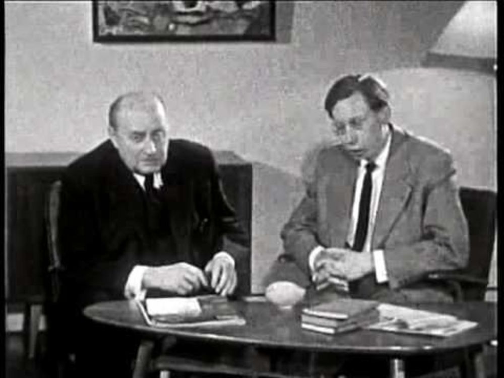 Gottfried Benn im Interview 1956