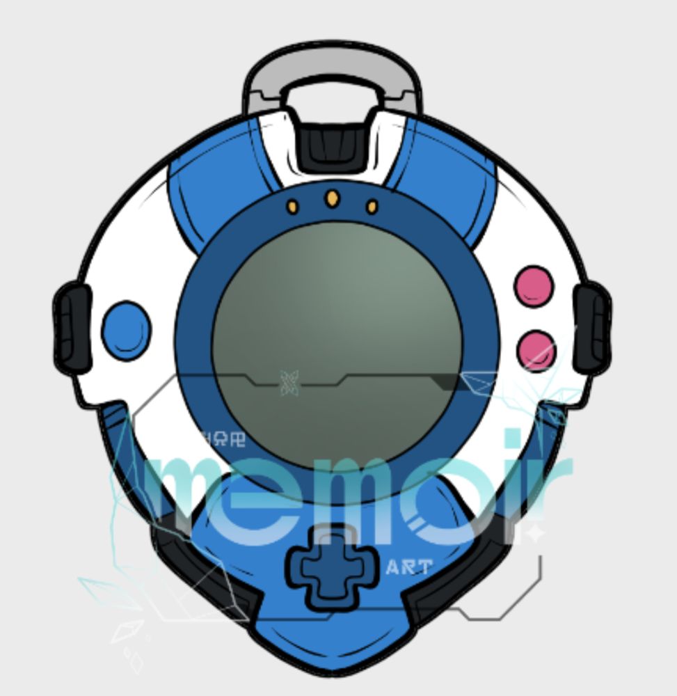 Digivice D-Anchor - Memoir's Ko-fi Shop