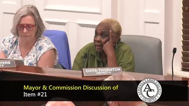 Athens Clarke County Commissioners debate zoning changes and affordable housing solutions