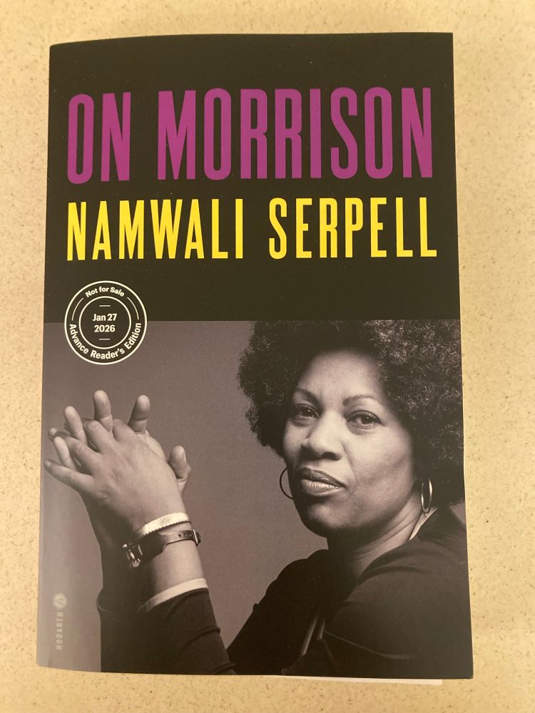 ON MORRISON by Namwali Serpell