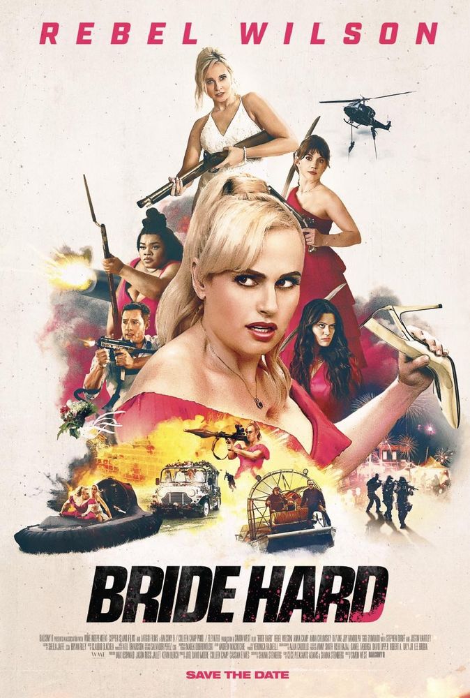 Affiche du film Bride Hard avec Rebel Wilson. 