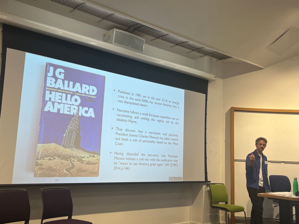 Matthew Whittle presents a slide nationalism and the role this plays in ecological and capitalist narratives around migration.