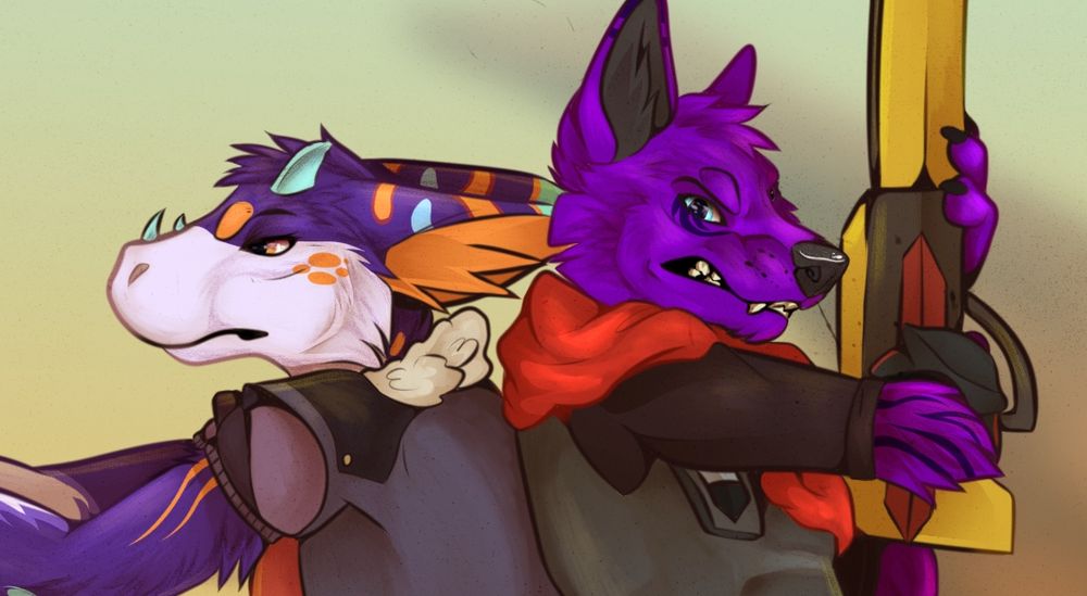 A close up of their faces 