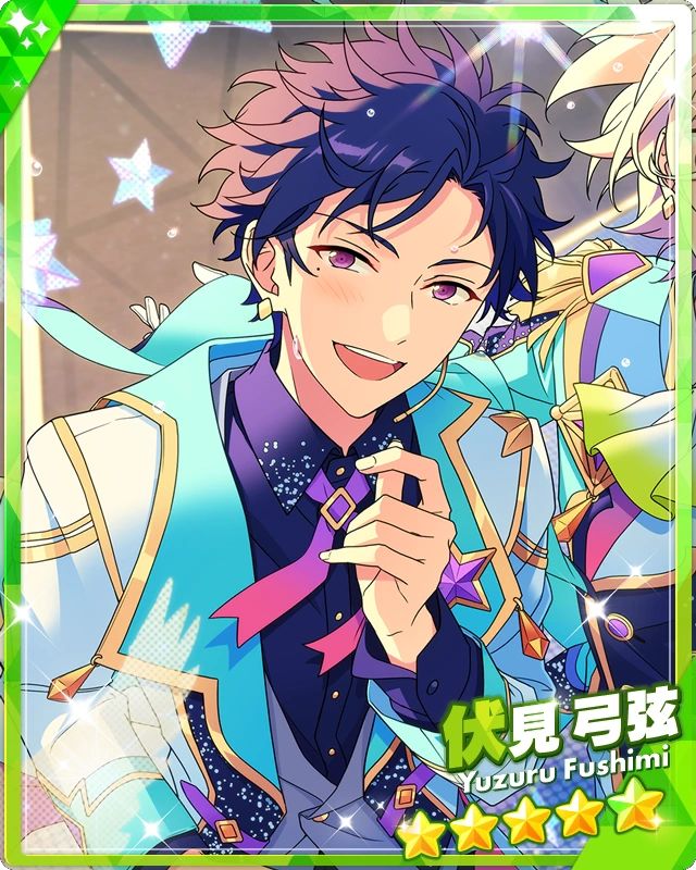 5 star card With Gratitude From My Heart Yuzuru Fushimi from the game Ensemble Stars