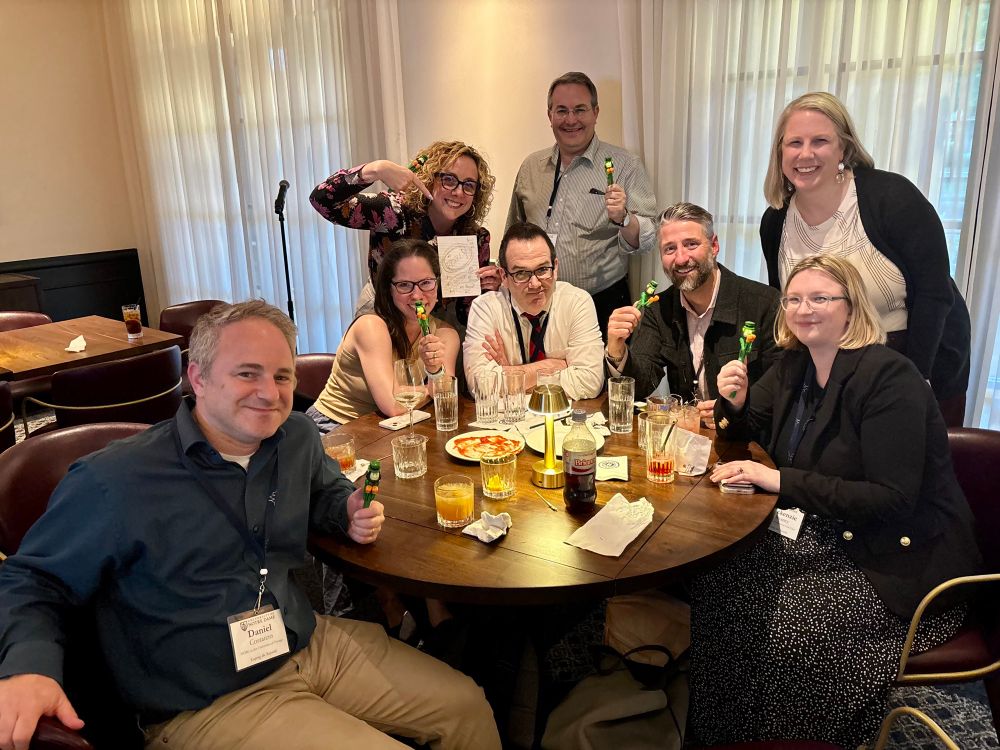 Picture of people who know more trivial things about us democracy than other people