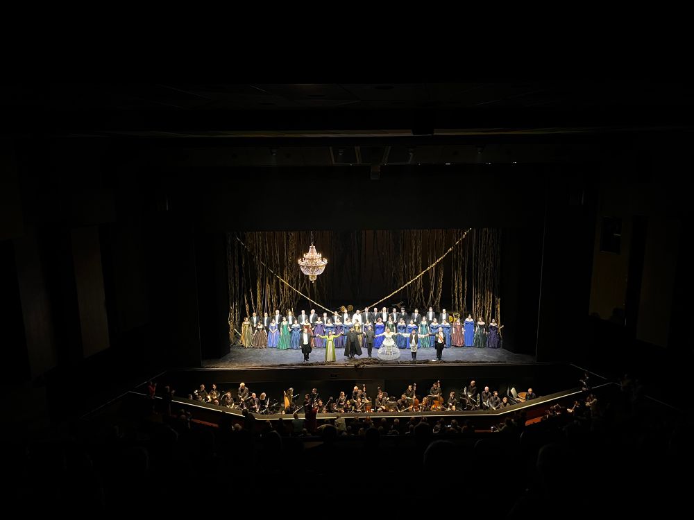 Curtain call of Eugene Onegin