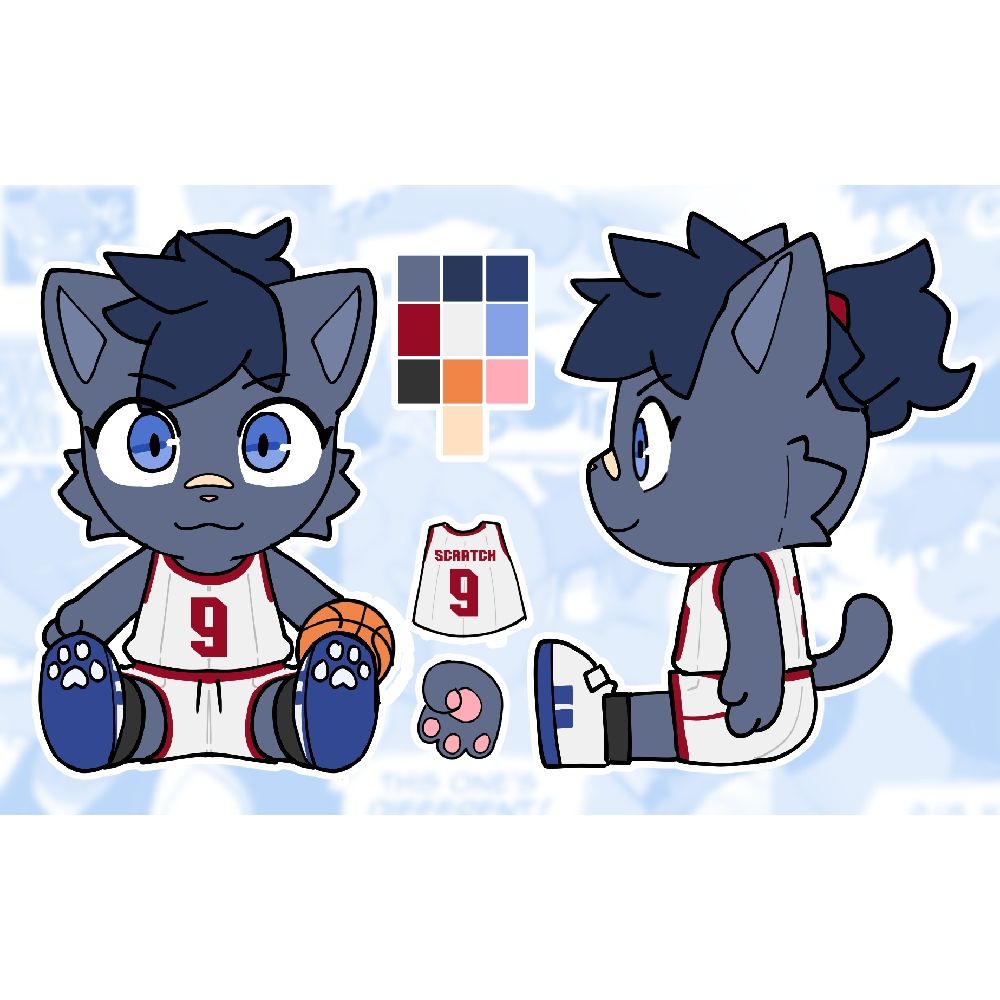 Alina Scratch is known for being super small... and now, you could have an even TINIER version of her in your abode!! Here comes the ace of the Ventura City Drifters in plushie form to cross up the re...