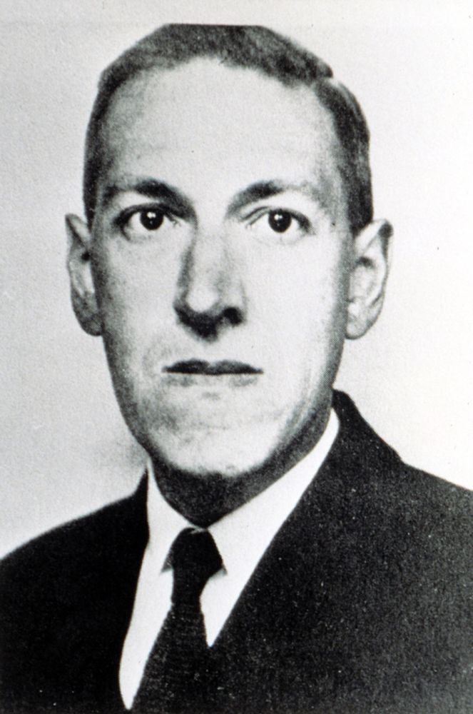 photo portrait of HP Lovecraft
